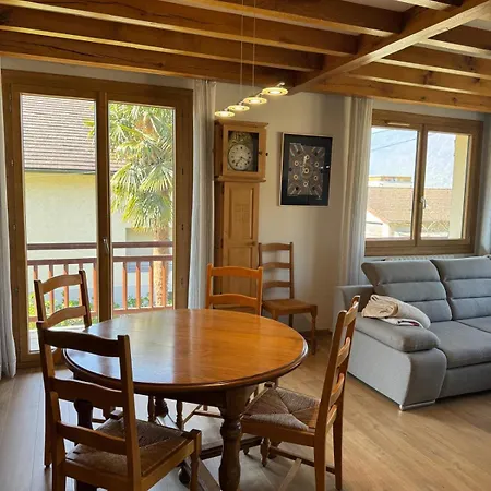 公寓 Le Sonise - Spacious Family With Balcony Garden And Parking Spac