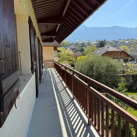 公寓 Le Sonise - Spacious Family With Balcony Garden And Parking Spac *